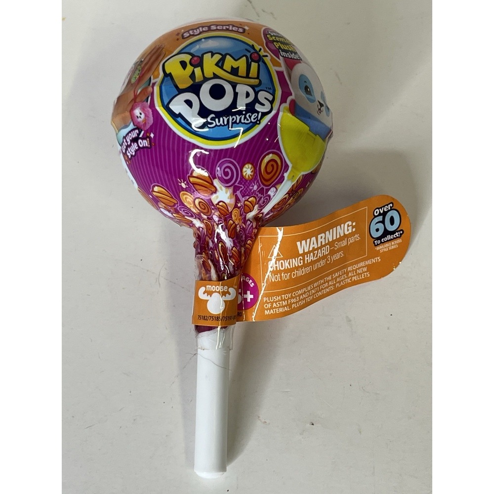 Pikmi Pops Surprise! Style Series, Sweet Scented Plush Inside New Sealed
